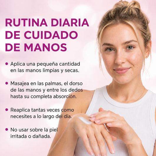 Crema de manos con retinol