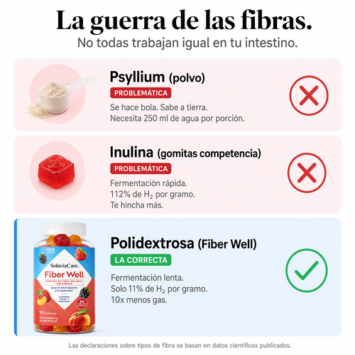 Gomitas de fibra
