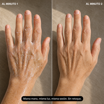 Crema de manos con retinol
