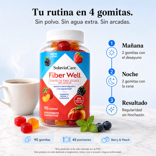 Gomitas de fibra